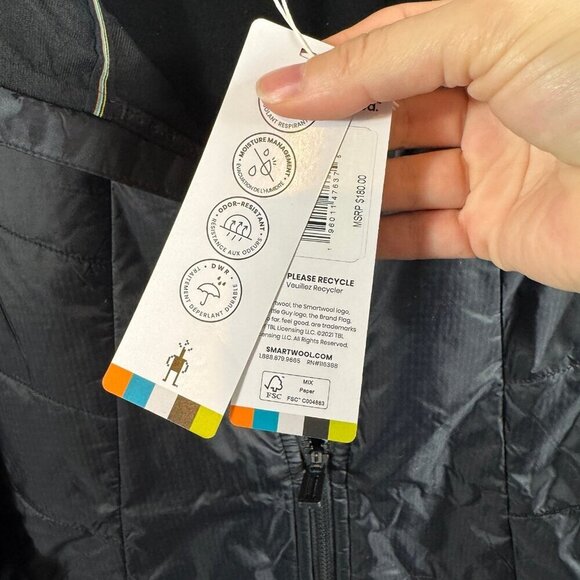 Smartwool Women's Smartloft Merino Wool Jacket black - Picture 7 of 11